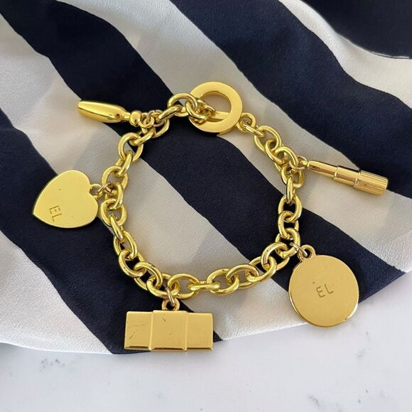Estee Lauder The Golden Icons Charm Bracelet - Picture 2 of 5
